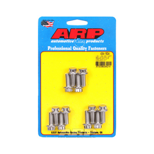 Rear Motor Cover Bolt Kit, 12-Point Head S/S - Suit GM LS Series