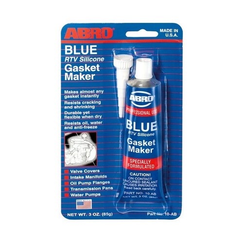 Abro RTV Silicone Gasket Maker Blue 85g Tube 10-AB