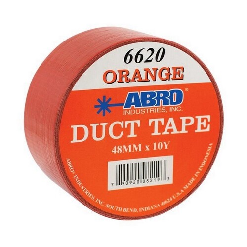 Abro Cloth Duct Tape Orange 6620-2-10-ORG