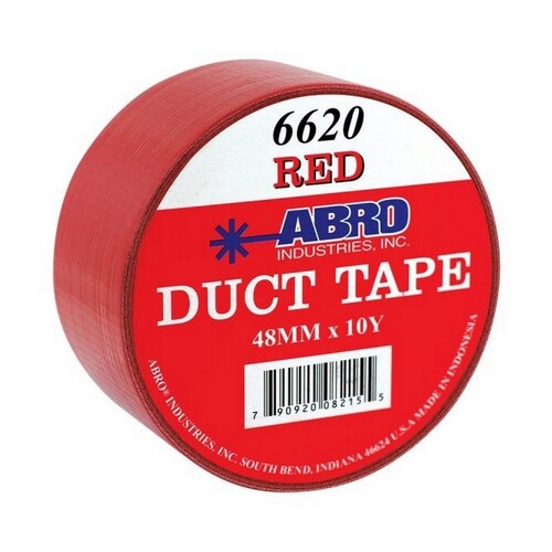 Abro Cloth Duct Tape Red 6620-2-10-RED