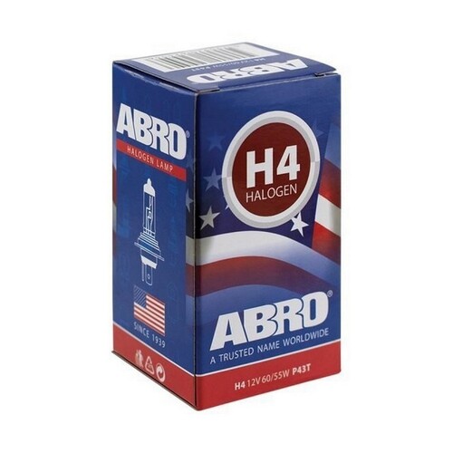 Abro PREMIUM+ H4 Globe 60/55W Single H4