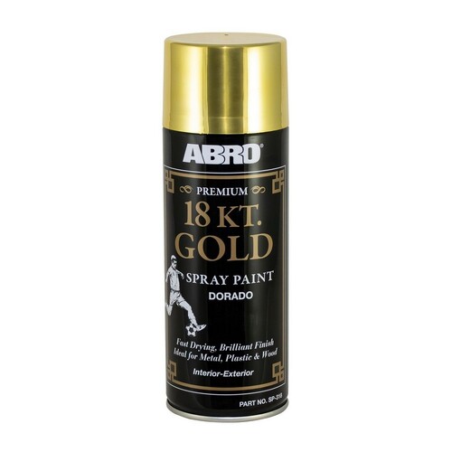 Abro Premium Spray Paint 18kt Gold 227g SP-318