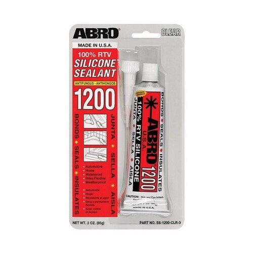 Abro Silicone Sealant Clear SS-1200-CL