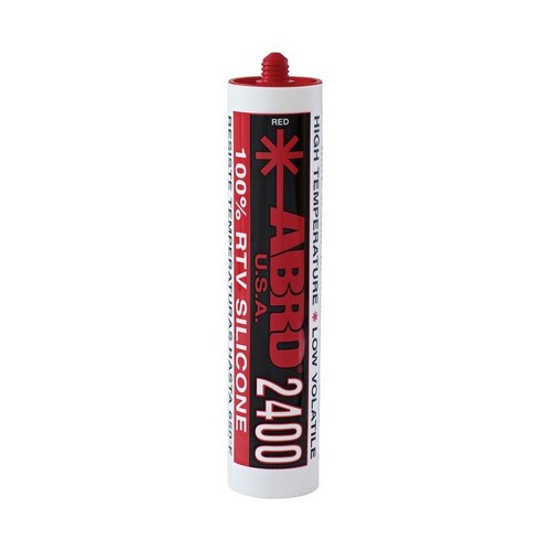 Abro High Temp Silicone Sealant Red 290mL SS-2400