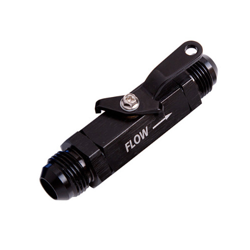 Aeroflow SHUT OFF VALVE -8AN BLACK