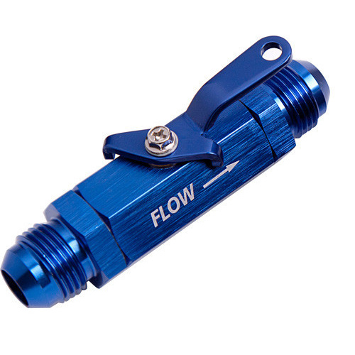 Aeroflow SHUT OFF VALVE -10AN BLUE
