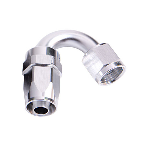 Aeroflow -12AN TAPER SERIES 150 DEGREE HOSE END SILVER