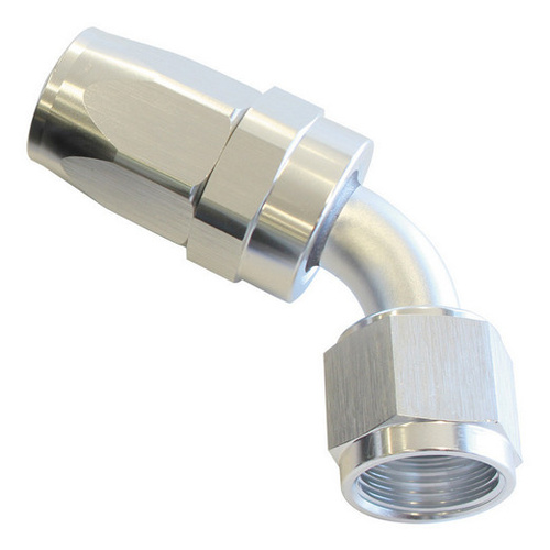 Aeroflow -12AN TAPER SERIES 60 DEGREE HOSE END SILVER