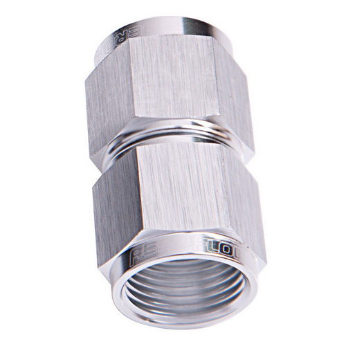 Aeroflow STRAIGHT FEMALE FLARE -12AN SILVER SWIVEL COUPLER