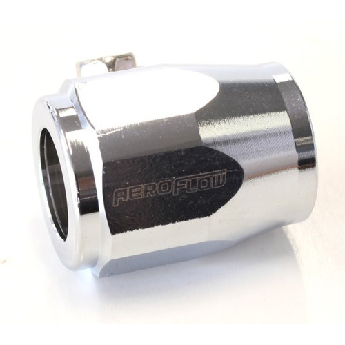 Aeroflow HEX HOSE FINISHER 49.2MM ID CHROME 1-15/16'' ID CLAMP