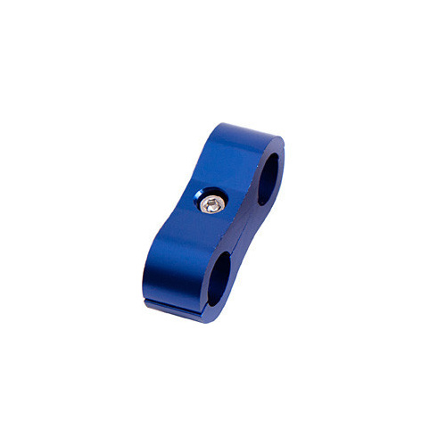 Aeroflow BILLET DUAL HOSE SEPER USE -16HOSE BLUE 27MM ID OR 1-1/16''