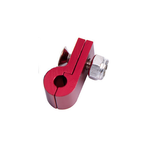 Aeroflow BILLET P STYLE CLAMP -6 HOSE RED 14.3MM ID OR 9/16'' ID