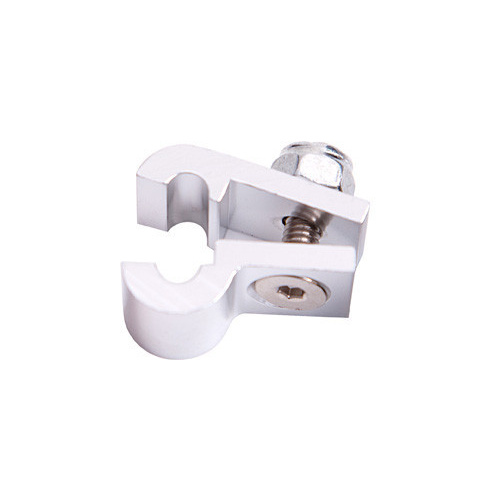 Aeroflow BILLET P STYLE CLAMP 8 HOSE SILVER 16MM ID OR 5/8'' ID