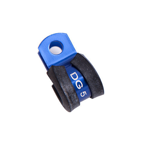 Aeroflow CUSHIONED P CLAMPS -12AN 5PK BLUE 19MM ID OR 3/4'' ID