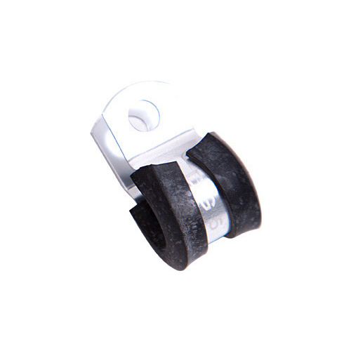 Aeroflow CUSHIONED P CLAMPS -12AN 5PK SILVER 19MM ID OR 3/4'' ID