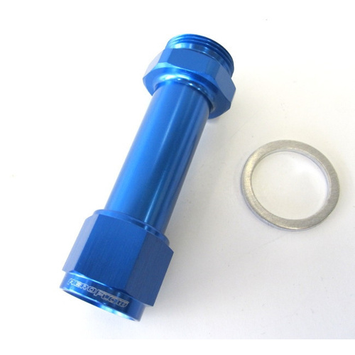 Aeroflow -8AN FEMALE TO HOLLEY 4150 BLUE SWIVEL NUT (PAIR)