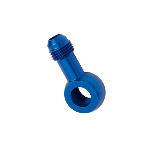 Aeroflow EDELBROCK CARB INLET BANJO BLUE 5/8-20 TO MALE -6AN