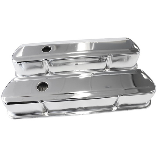 Aeroflow HOLDEN 253-308 VALVE COVER CHROME WITHOUT LOGO