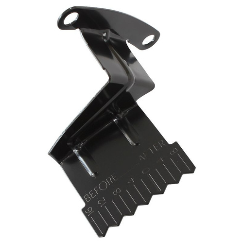 Aeroflow SB CHEV TIMING POINTER TAB BLACK 6'' 7'' & 8'' BALANCER