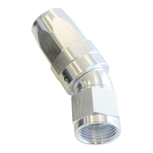 Aeroflow 150 Series Taper Full Flow Hose End -16AN Female to -16AN Hose 30-Degree Silver AF197-16S
