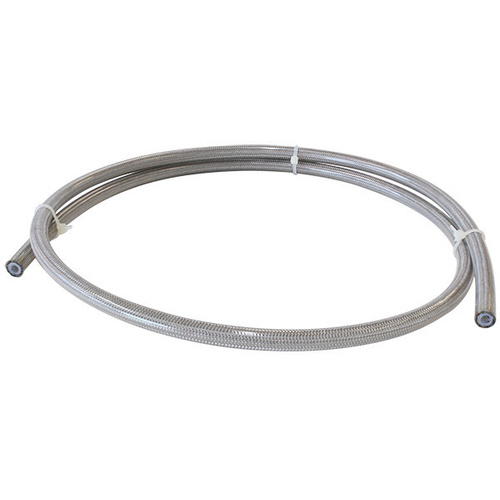 Aeroflow SS TEFLON BRAIDED HOSE -3AN 50M CLAMSHELL PACK 6.8MM OD