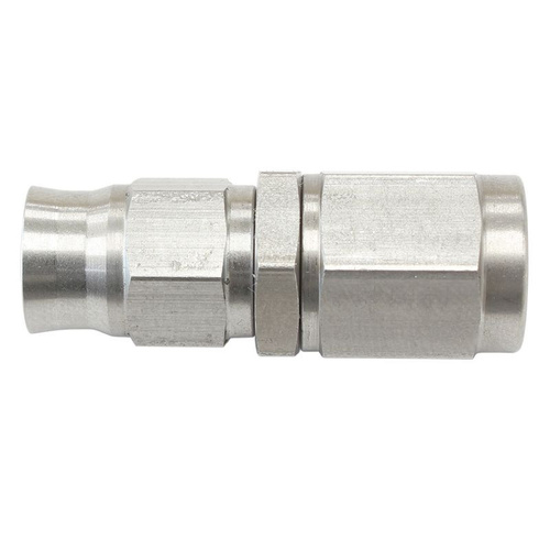 Aeroflow S/S Straight Hose End M10 x1.00 suit Teflon Hose