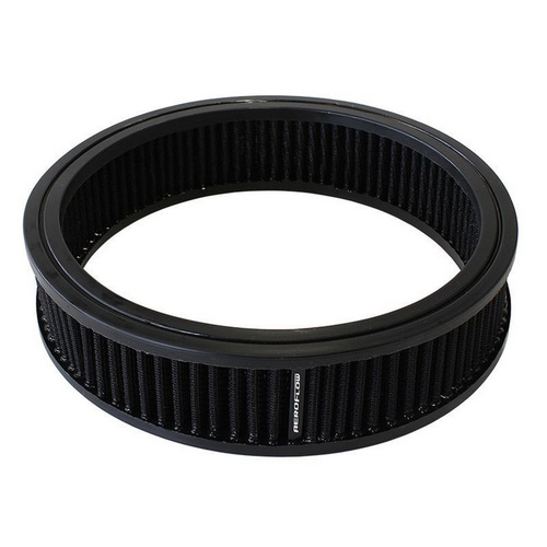 Aeroflow ROUND AIR FILTER 9'' X 2'' WASHABLE COTTON ELEMENT