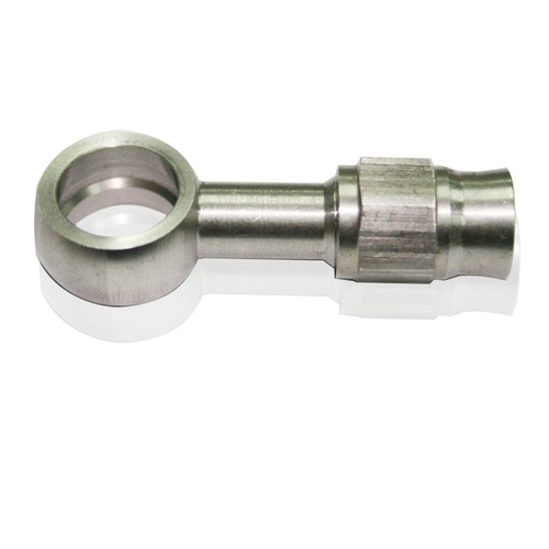 Aeroflow -3 Straight Banjo Hose End Eye Size 7/16 Long