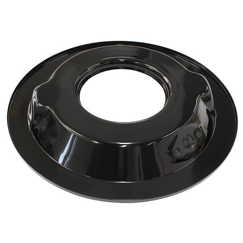 Aeroflow 14'' AIR CLEANER BASE ONLY RECESSED 11/8'' (28MM) BLACK
