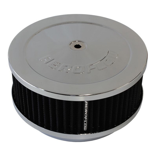 Aeroflow 6-3/8'' X 2-1/2'' AIR CLEAN ASSY5-1/8'' NECK CHROME COTTON