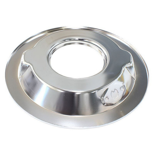 Aeroflow 14'' AIR CLEANER BASE ONLY RECESSED 1-1/8'' (28MM) CHROME