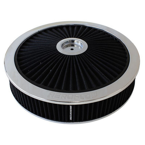 Aeroflow 14'' X 3'' FULL FLOW ASSEMBLY 5-1/8'' 1-1/8'' DROP CHROME