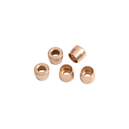 Aeroflow TEFLON BRASS OLIVE INSERT -6ANSUIT TEFLON HOSE END -6AN 5PK