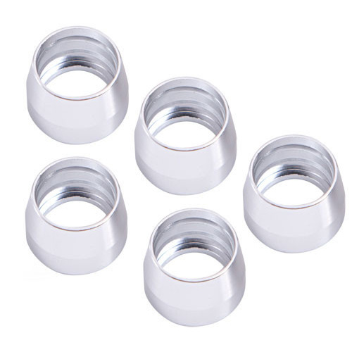 Aeroflow TEFLON ALLOY OLIVE INSERT -10 SUIT TEFLON HOSE END -10AN 5PK