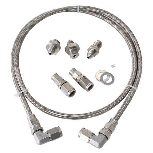 Aeroflow UNIVERSAL TURBO OIL FEED LINE -3AN LINE KIT. 1 METER LONG