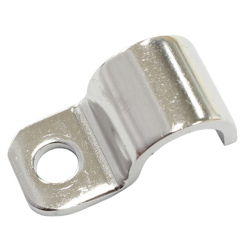 Aeroflow BRAKE LINE CLAMPS FOR 3/8'' OD HARD LINE STAINLESS STEEL X 12