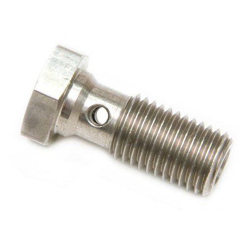 Aeroflow BANJO BOLT M10 x 1.25MM STAINLESS 25MM LONG