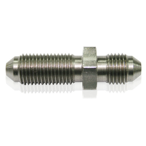 Aeroflow SSTEEL -3AN BULKHEAD STRAIGHT STAINLESS NUT SEPERATE