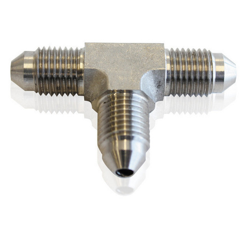 Aeroflow S/S -4AN MALE AN TEE PIECE STAINLESS STEEL