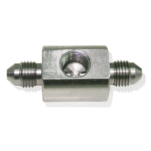 Aeroflow STAINLESS -3AN UNION 1/8'' PORTMALE TO MALE WITH 1/8''NPT PORT