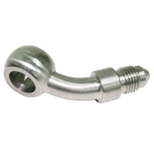 Aeroflow -3AN TO 45 DEG BANJO 12MM STAINLESS