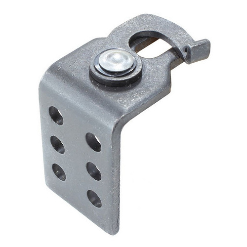 Aeroflow QUICK RELEASE MORSE CABLE BRACKET 90° MILD STEEL