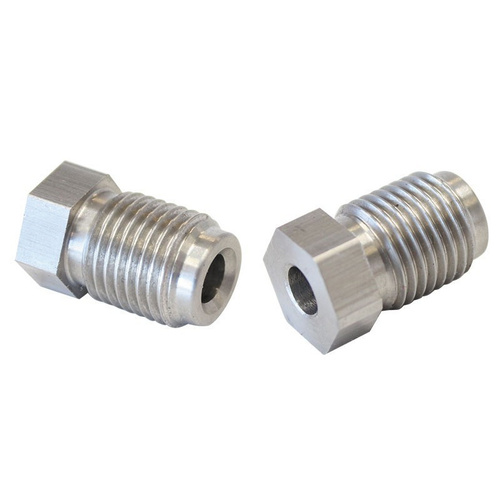 Aeroflow S/S INVERTED FLARE TUBE NUT 3/16'' HARD LINE TO M10X1.25