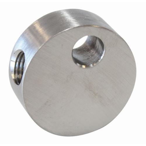 Aeroflow 3/8''-24 CONVEX TEE WITH MOUNT TAB 3 X FEMALE 3/8''-24 CONVEX