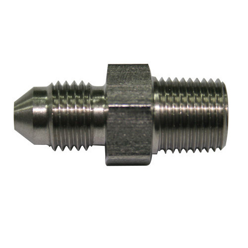 Aeroflow Flare to NPT Adapter -04AN Male to 1/8" NPT Stainless AF380-04