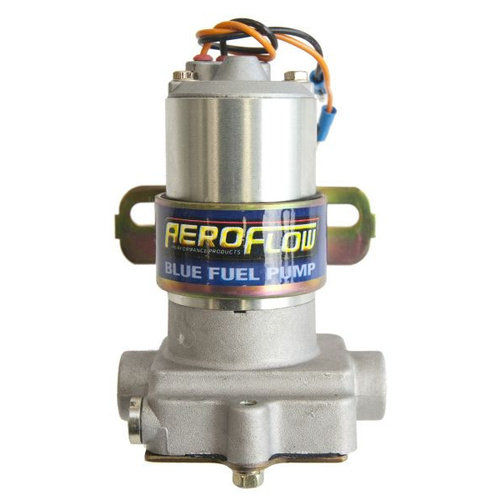Aeroflow BLUE FUEL PUMP 14 PSI 110 GPH 3/8'' BARB OR F/MALE 3/8'' NPT