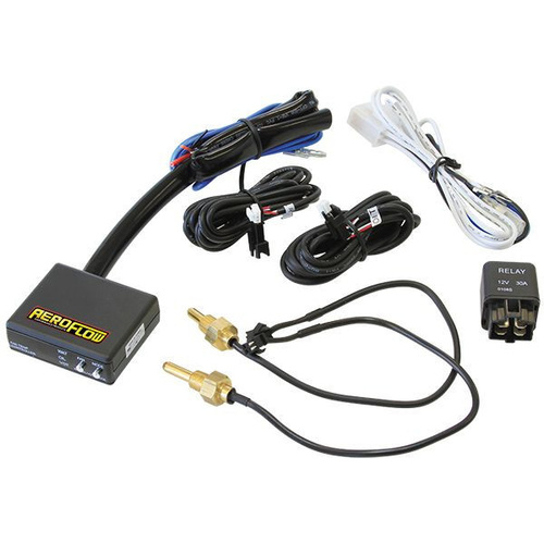 Aeroflow ADJUSTABLE FAN TEMP CONTROLLER3 MODE OIL WATER TEMP VOLTAGE