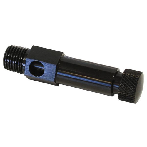 Aeroflow ADJUSTABLE AIR BLEED INJ HAT BLACK EASY TO ADJ AIR MIXTURE