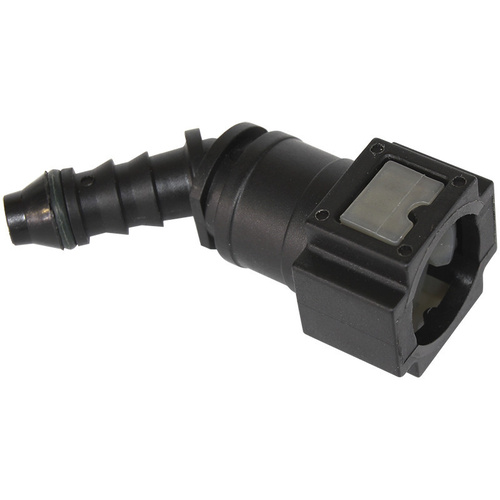 Aeroflow PUSH ON 5/16'' EFI FITTING TO 5/16'' / 7.94MM BARB 45 DEGREE