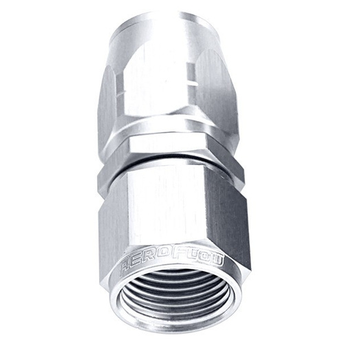 Aeroflow 500 Series Cutter Hose End -20AN Female to -20AN Hose Straight Silver AF501-20S